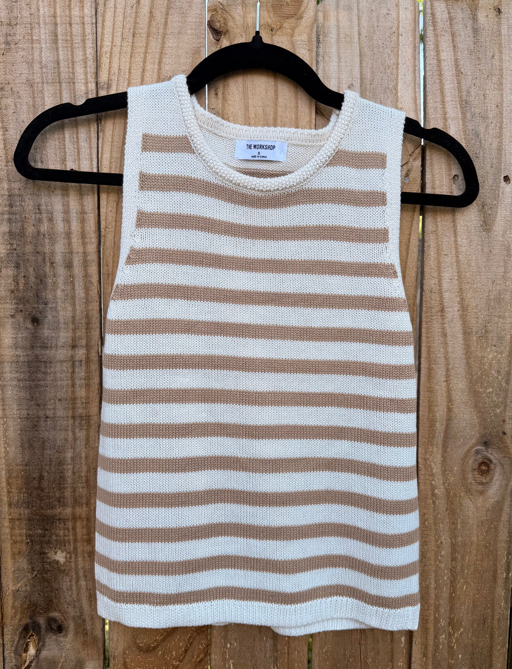 Cropped Cardigan | Casual Stripes