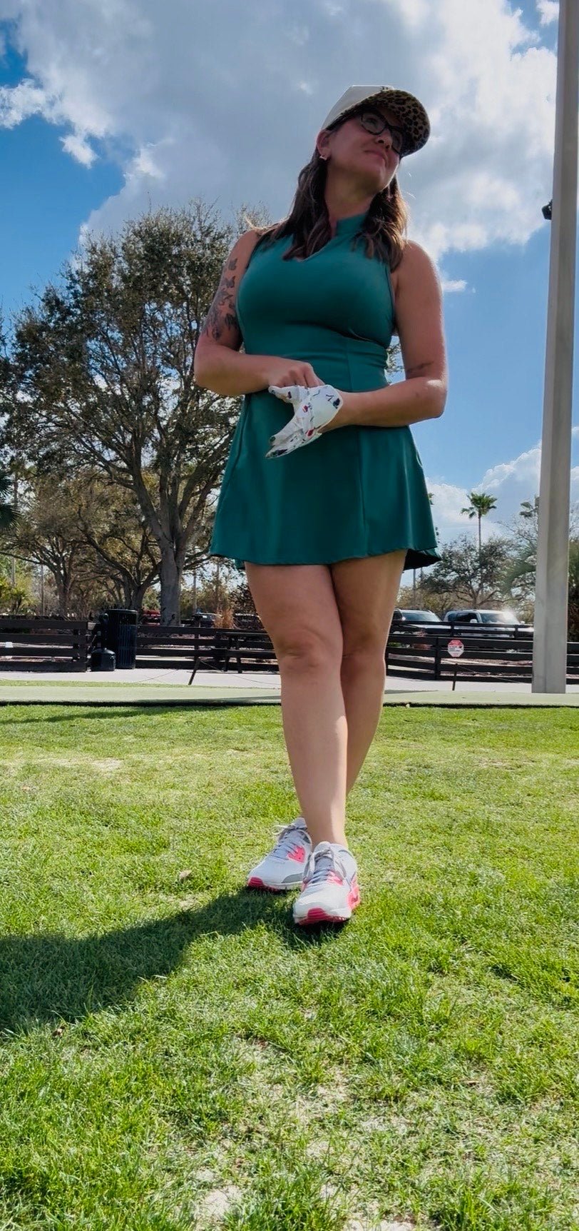 Blessed Birdie Active Dress - Fairway Faith Apparel Co