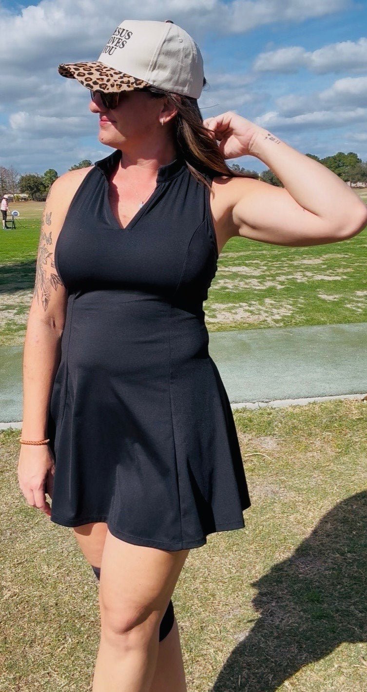 Blessed Birdie Active Dress - Fairway Faith Apparel Co