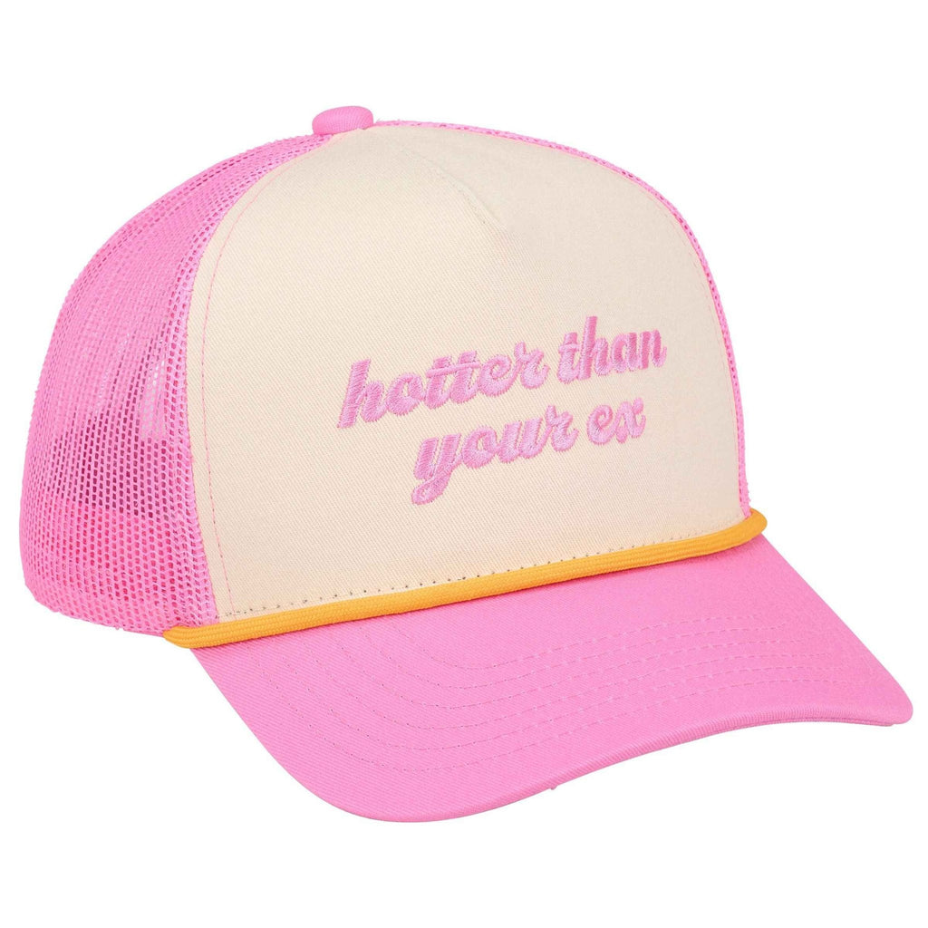 Hotter Than Your Ex Trucker Hat - Fairway Faith Apparel Co