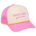 Hotter Than Your Ex Trucker Hat - Fairway Faith Apparel Co
