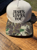 Jesus Loves You Trucker Hat | Wear your Faith Boldly