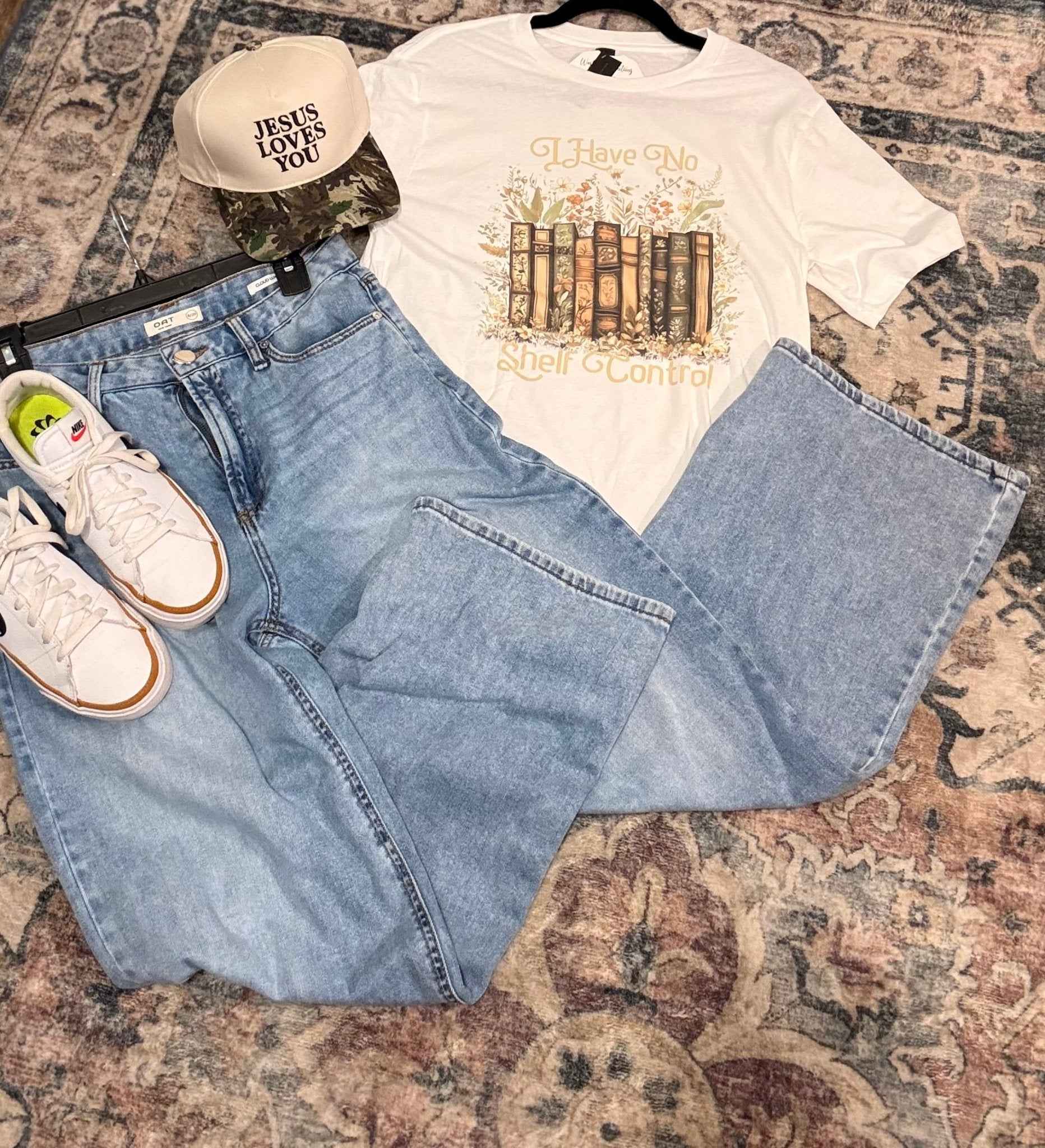 No Shelf Control Tee | Everyday Graphic Tee