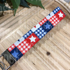 Patriotic Patchwork Wristlet - Fairway Faith Apparel Co