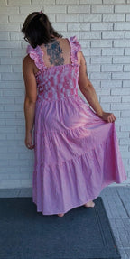 Rhianna Midi Dress | 100% Cotton - Fairway Faith Apparel Co