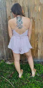 The Carolina Romper | Chic Ruffle Trim - Fairway Faith Apparel Co