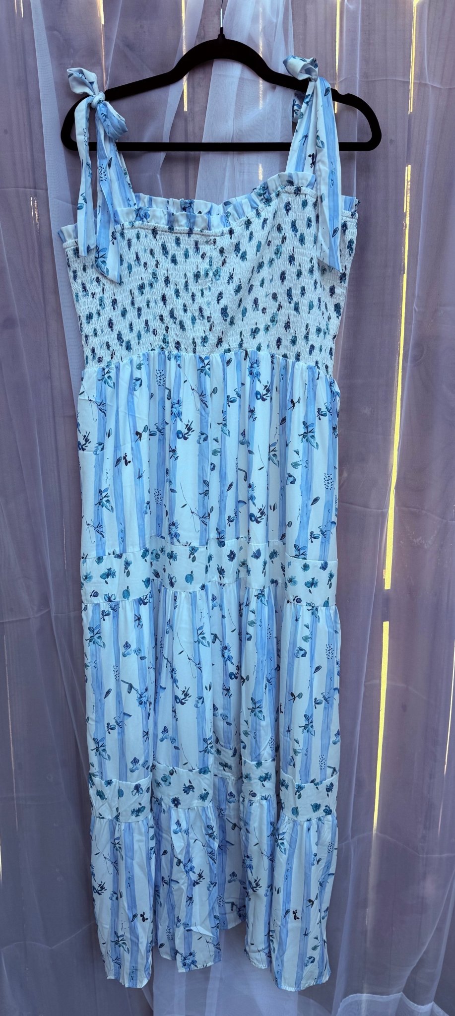 The Harlow Floral Bliss Maxi - Dress - Fairway Faith Apparel Co