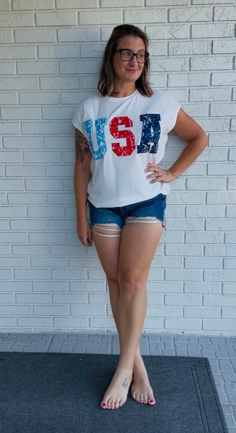 USA Tank - Fairway Faith Apparel Co